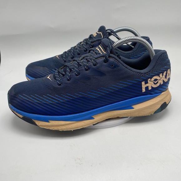 Hoka One One Shoes Women Size 9 Blue Torrent 2 Trail Road Running Sneakers 3978 - Picture 11 of 16